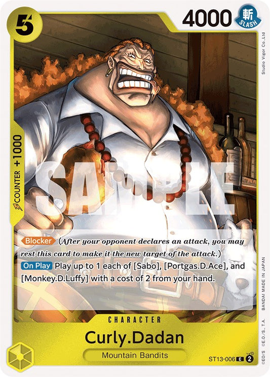 Curly.Dadan (ST13-006) [Ultra Deck: The Three Brothers]