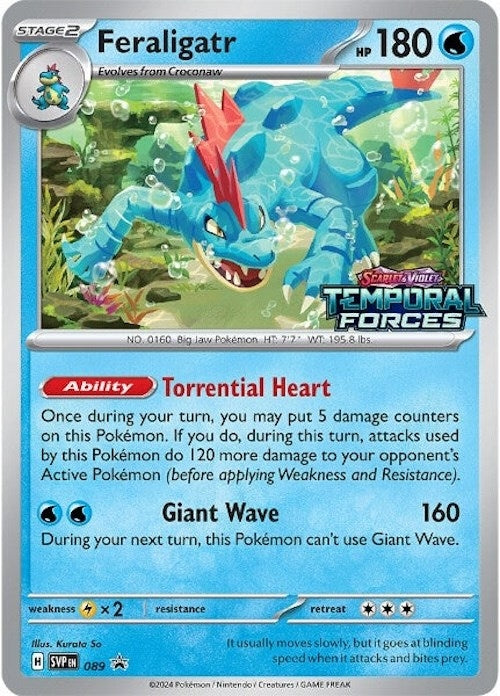 Feraligatr - 089 (Prerelease) (089) [SV: Scarlet & Violet Promo Cards]