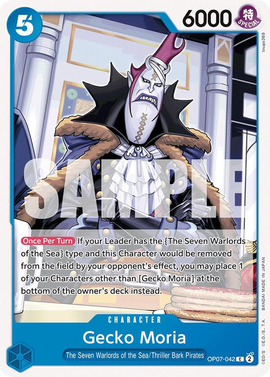 Gecko Moria (OP07-042) [500 Years in the Future]