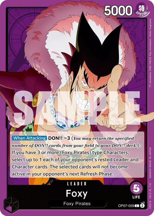 Foxy (OP07-059) [500 Years in the Future]
