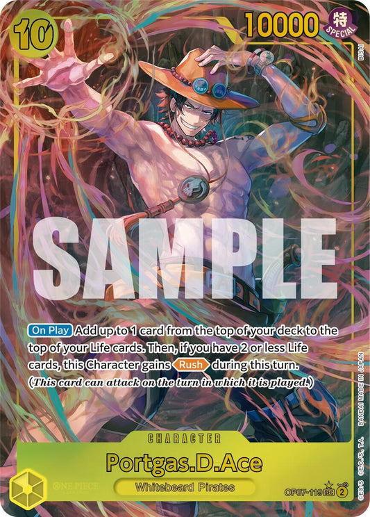 Portgas.D.Ace (119) (Parallel) (OP07-119) [500 Years in the Future]