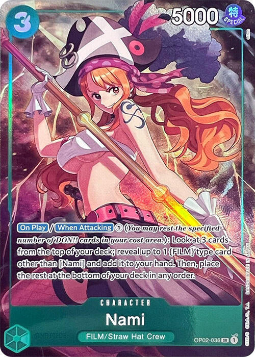 Nami (Premium Card Collection -Best Selection Vol. 1-) (OP02-036) [One Piece Promotion Cards]