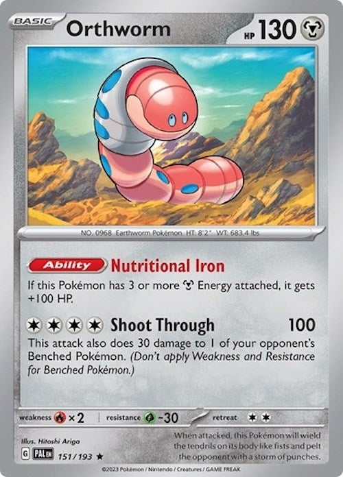 Image for Orthworm (151/193) (Deck Exclusives) - Pokemon