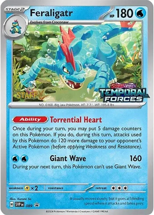 Feraligatr - 089 (Prerelease) (089) [SV: Scarlet & Violet Promo Cards]