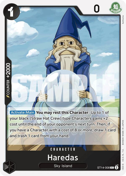Haredas (ST14-008) [Starter Deck 14: 3D2Y]