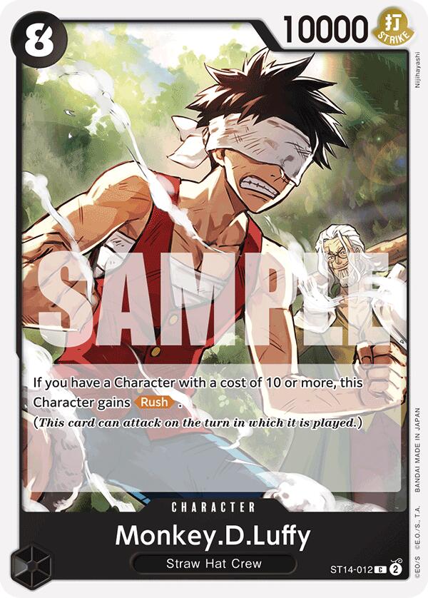 Monkey.D.Luffy (ST14-012) [Starter Deck 14: 3D2Y]