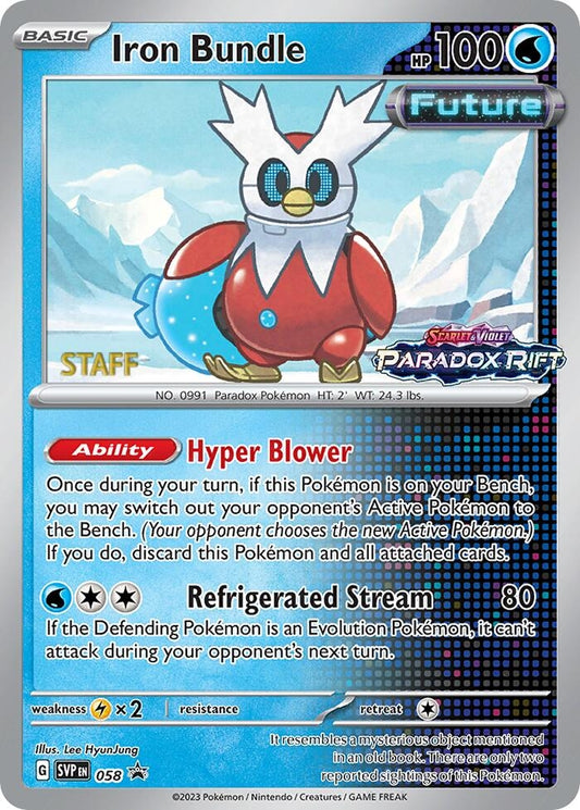 Iron Bundle - 058 (Prerelease) (058) [SV: Scarlet & Violet Promo Cards]