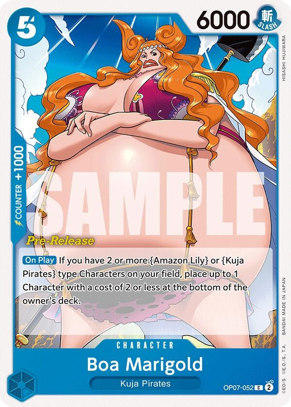 Image for Boa Marigold (OP07-052) [500 Years in the Future Pre-Release Cards] - One Piece Card Game