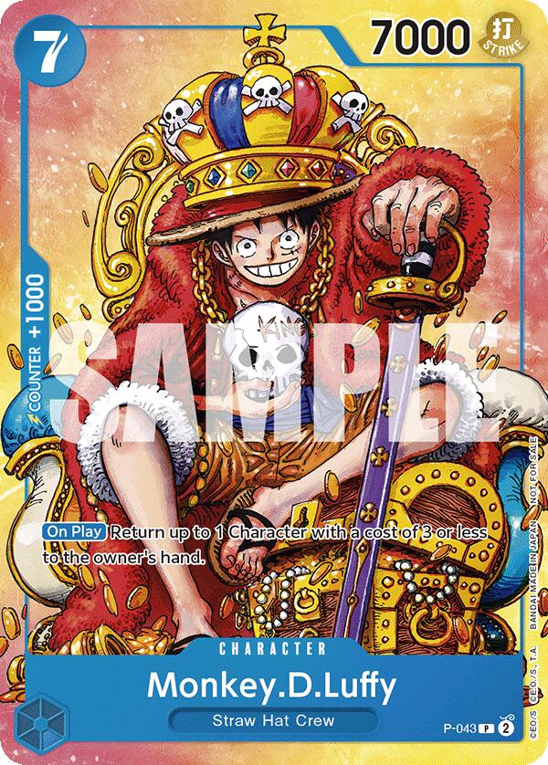 Monkey.D.Luffy (Convention Promo 2024) (P-043) [One Piece Promotion Cards]
