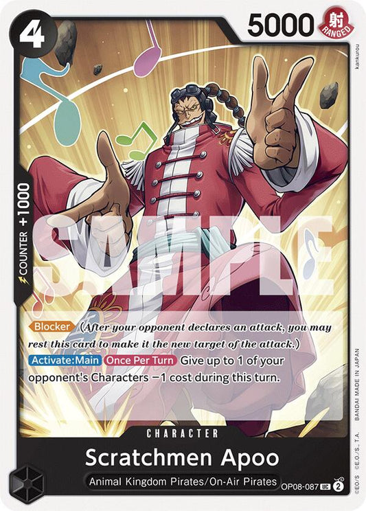 Scratchmen Apoo (OP08-087) [Two Legends]