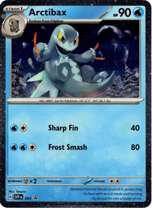 Arctibax - 064 (Cosmos Holo) (064) [SV: Scarlet & Violet Promo Cards]