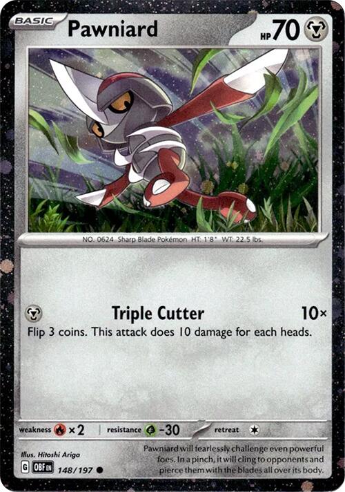 Pawniard (148/197) (Cosmos Holo)