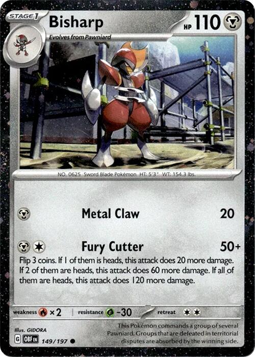 Bisharp (149/197) (Cosmos Holo)