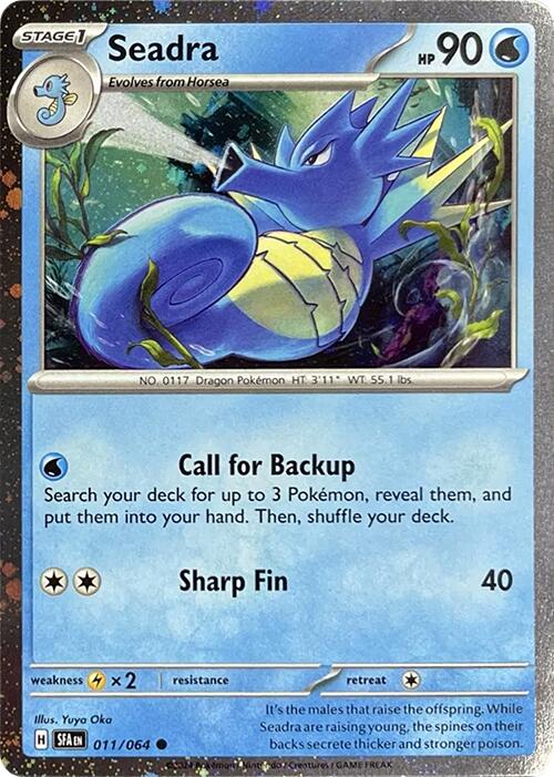 Seadra (011/064) (Cosmos Holo)