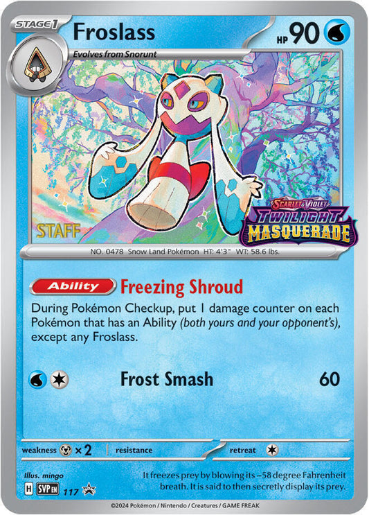 Froslass - 117 (Prerelease) (117) [SV: Scarlet & Violet Promo Cards]