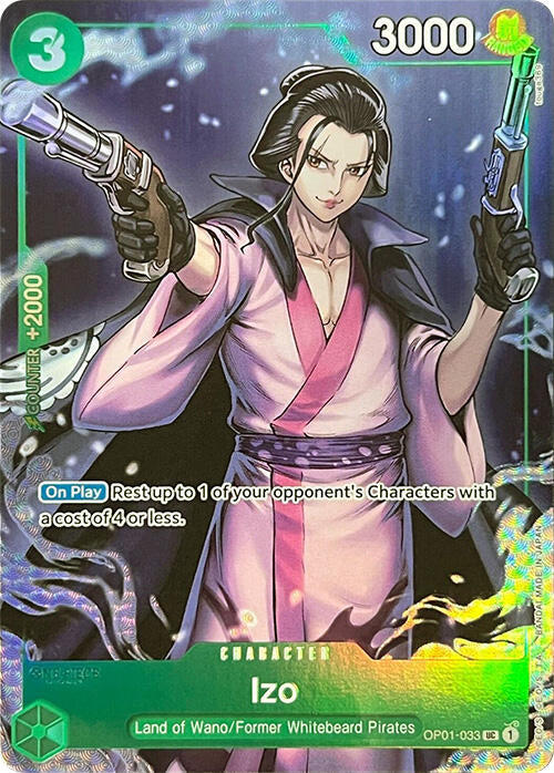 Izo (Premium Card Collection -BANDAI CARD GAMES Fest. 23-24 Edition-) (OP01-033) [One Piece Promotion Cards]