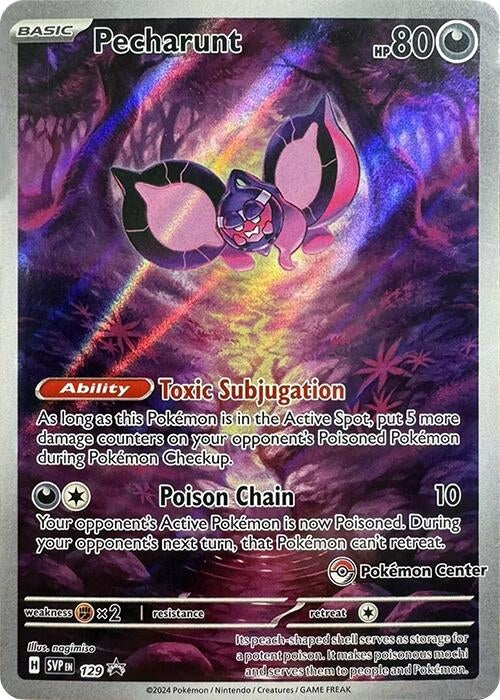 Pecharunt - 129 (Pokemon Center Exclusive) (129) [SV: Scarlet & Violet Promo Cards]