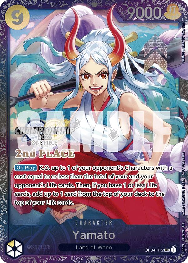 Yamato (Championship 2024 Finals 2nd Place) (OP04-112) [One Piece Promotion Cards]