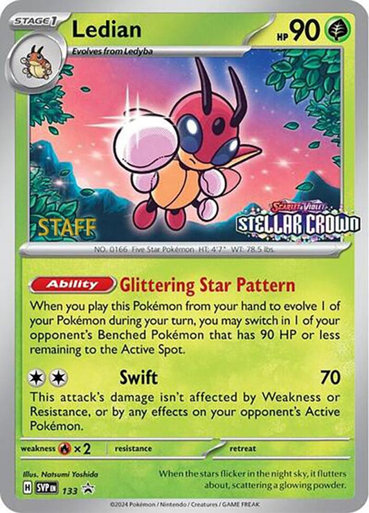 Ledian - 133 (Prerelease) (133) [SV: Scarlet & Violet Promo Cards]