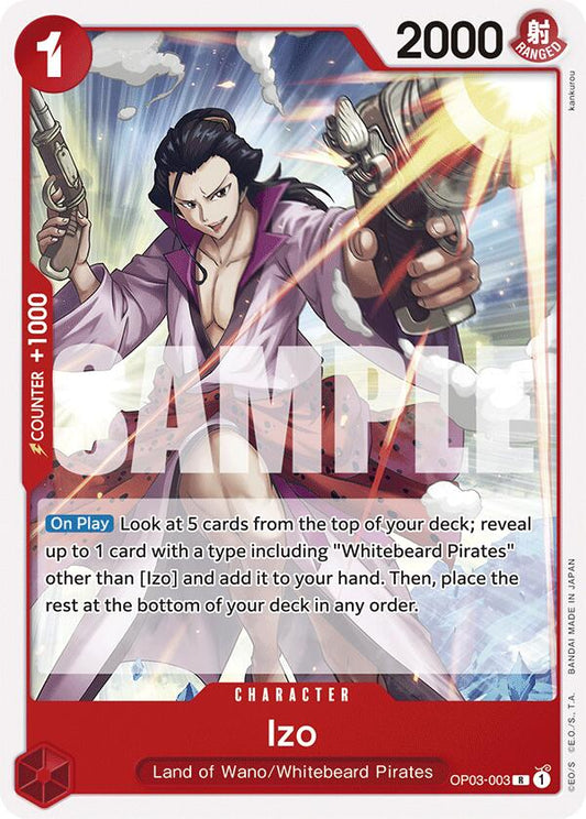 Izo (OP03-003) [Starter Deck 15: RED Edward.Newgate]