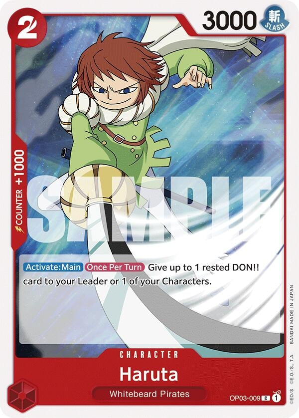 Image for Haruta (3009) [Starter Deck 15: RED Edward.Newgate] - One Piece Card Game