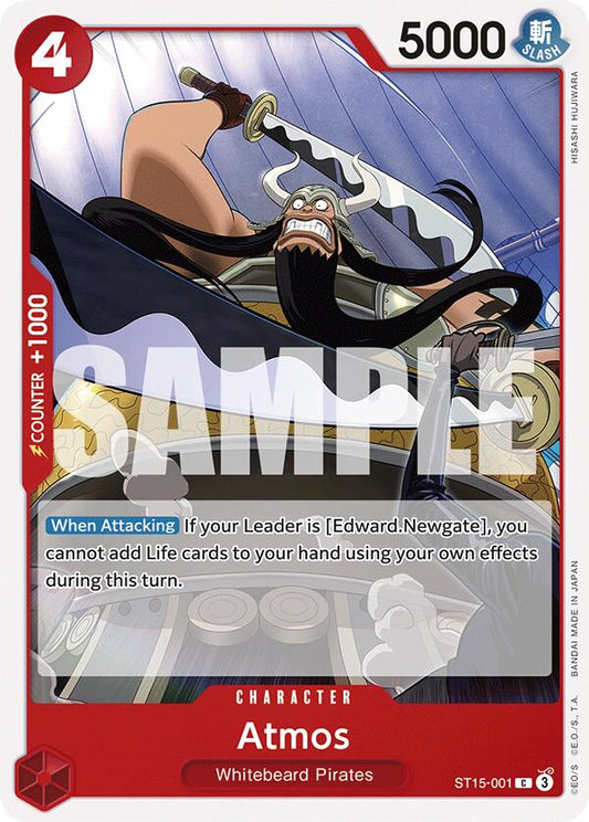 Atmos (ST15-001) [Starter Deck 15: RED Edward.Newgate]