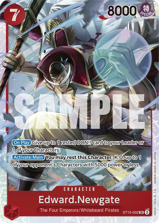 Edward.Newgate (ST15-002) [Starter Deck 15: RED Edward.Newgate]