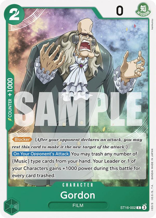 Gordon (ST16-002) [Starter Deck 16: GREEN Uta]