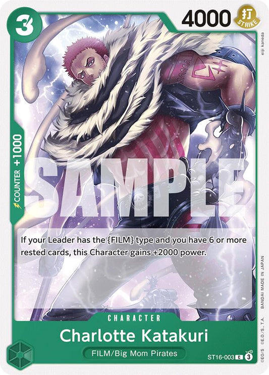Charlotte Katakuri (ST16-003) [Starter Deck 16: GREEN Uta]