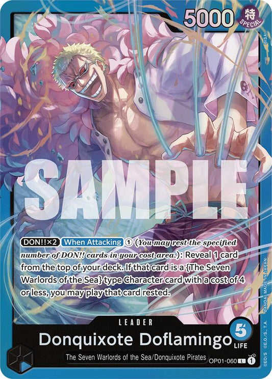 Donquixote Doflamingo (OP01-060) [Starter Deck 17: BLUE Donquixote Doflamingo]