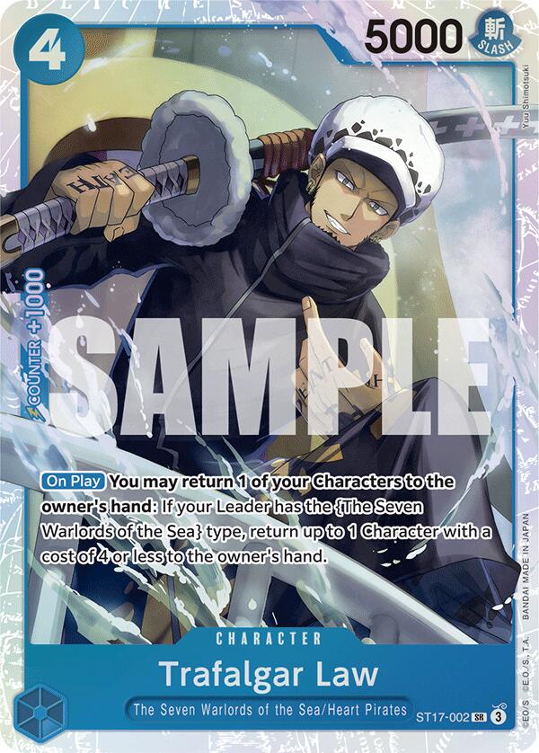 Trafalgar Law (ST17-002) [Starter Deck 17: BLUE Donquixote Doflamingo]