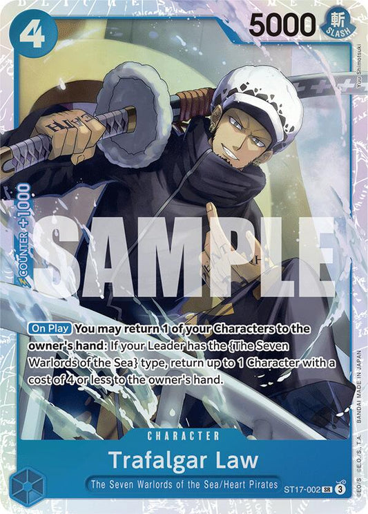 Trafalgar Law (ST17-002) [Starter Deck 17: BLUE Donquixote Doflamingo]