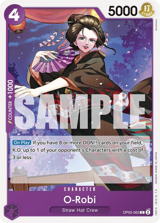 O-Robi (OP05-063) [Starter Deck 18: PURPLE Monkey.D.Luffy]