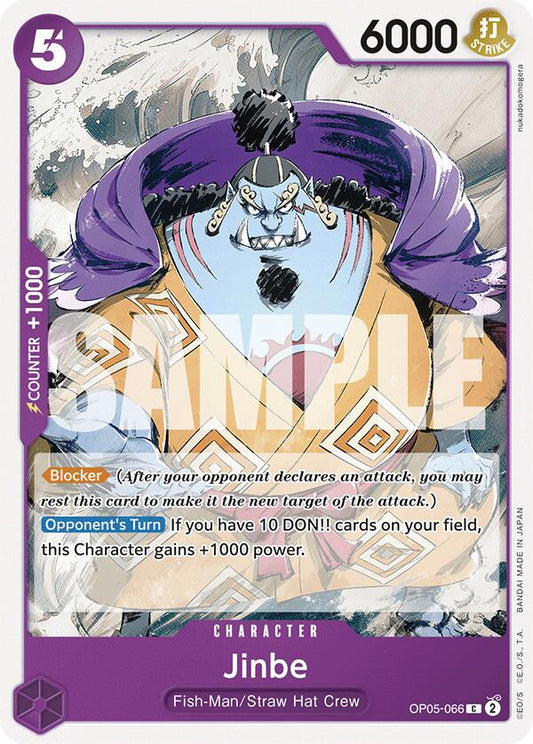 Jinbe (OP05-066) [Starter Deck 18: PURPLE Monkey.D.Luffy]