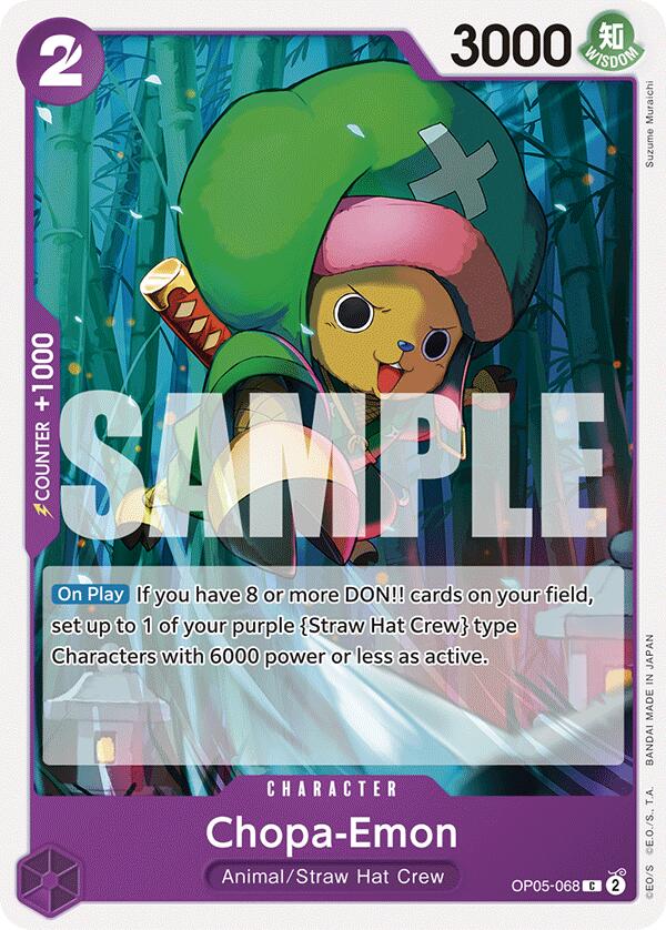 Chopa-Emon (OP05-068) [Starter Deck 18: PURPLE Monkey.D.Luffy]