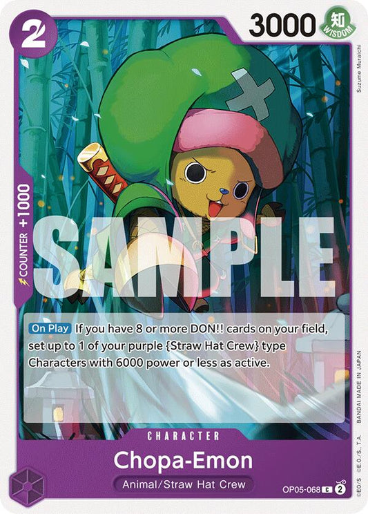 Chopa-Emon (OP05-068) [Starter Deck 18: PURPLE Monkey.D.Luffy]