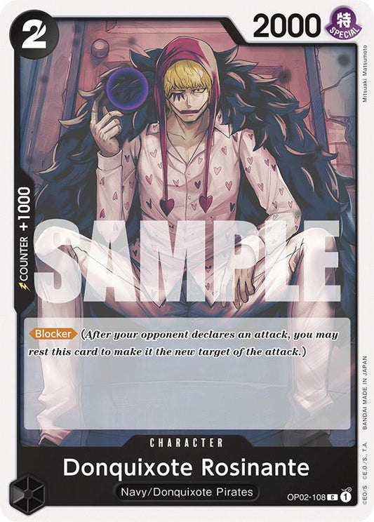 Donquixote Rosinante (OP02-108) [Starter Deck 19: BLACK Smoker]