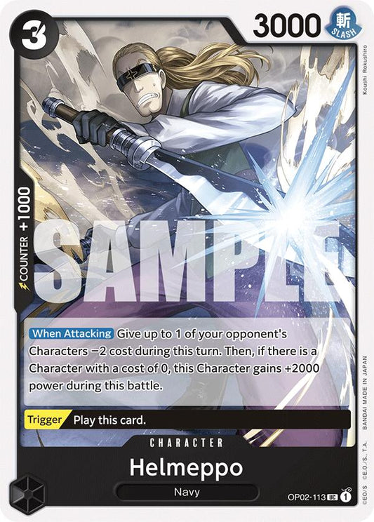 Helmeppo (OP02-113) [Starter Deck 19: BLACK Smoker]
