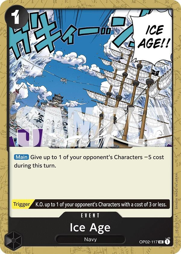 Image for Ice Age (2117) [Starter Deck 19: BLACK Smoker] - One Piece Card Game
