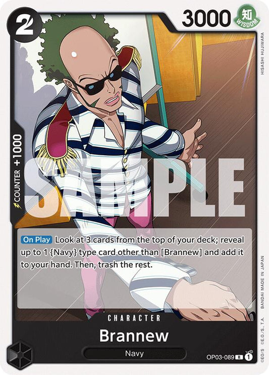 Brannew (OP03-089) [Starter Deck 19: BLACK Smoker]