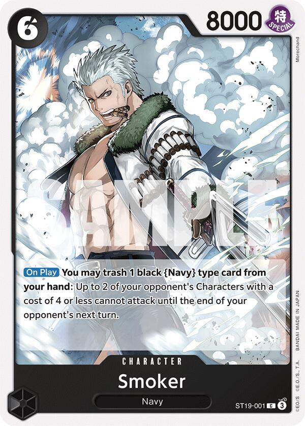 Smoker (ST19-001) [Starter Deck 19: BLACK Smoker]