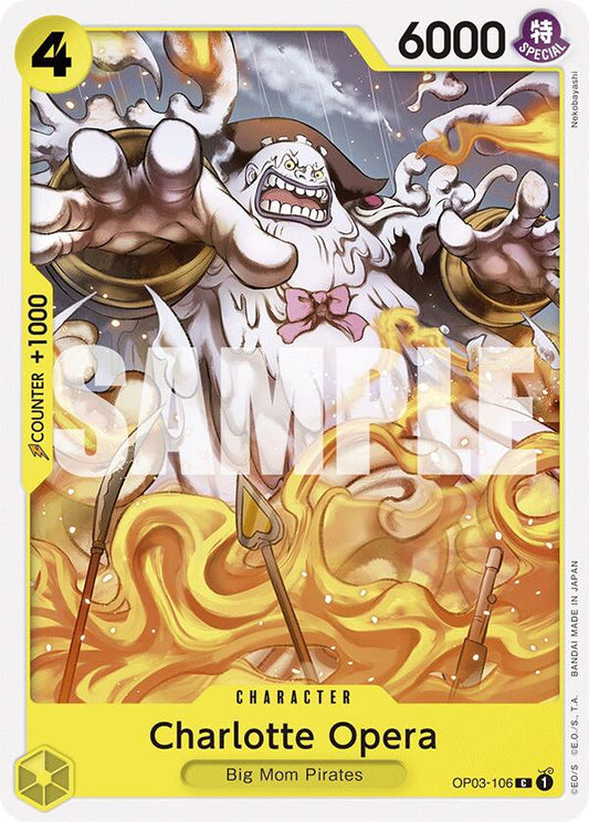 Charlotte Opera (OP03-106) [Starter Deck 20: YELLOW Charlotte Katakuri]
