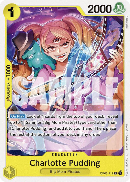 Charlotte Pudding (OP03-112) [Starter Deck 20: YELLOW Charlotte Katakuri]