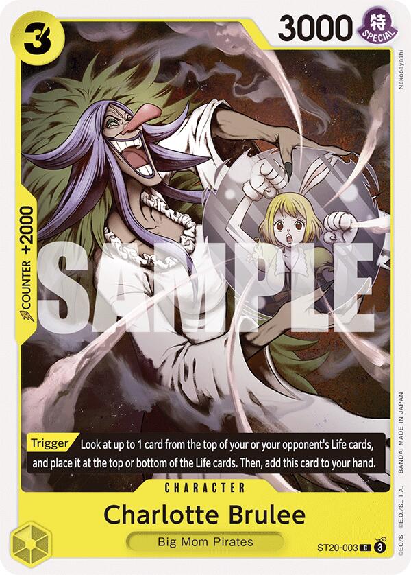 Charlotte Brulee (ST20-003) [Starter Deck 20: YELLOW Charlotte Katakuri]