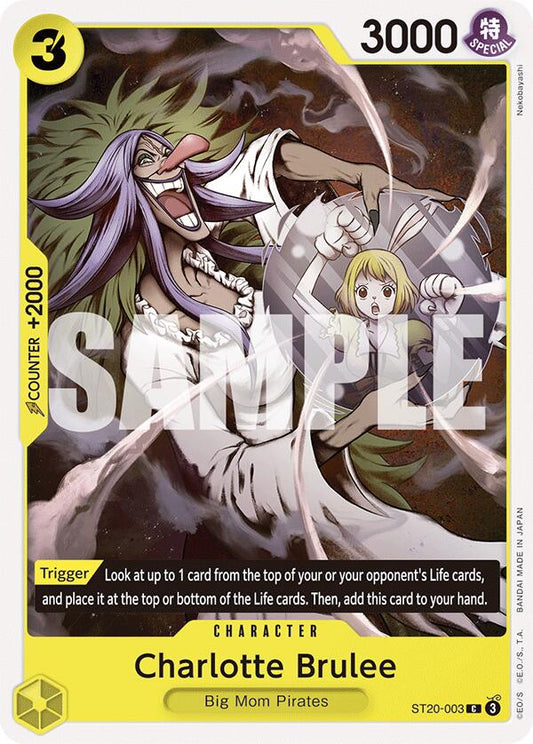 Charlotte Brulee (ST20-003) [Starter Deck 20: YELLOW Charlotte Katakuri]