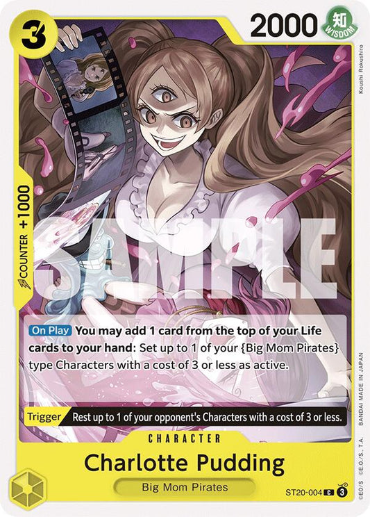 Charlotte Pudding (ST20-004) [Starter Deck 20: YELLOW Charlotte Katakuri]