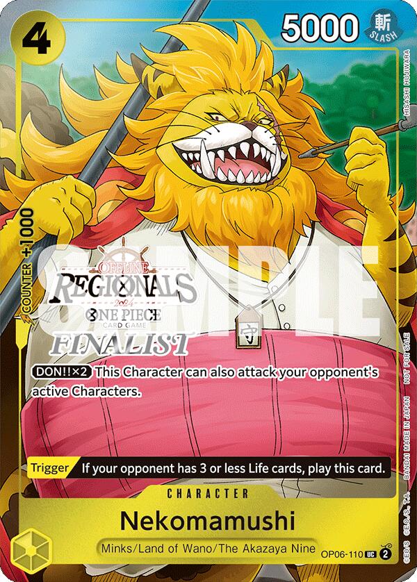 Nekomamushi (Offline Regional 2024 Vol. 3) (OP06-110) [One Piece Promotion Cards]