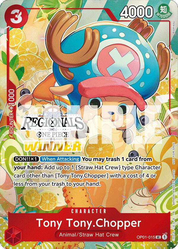 Tony Tony.Chopper (Online Regional 2024 Vol. 3) (OP01-015) [One Piece Promotion Cards]
