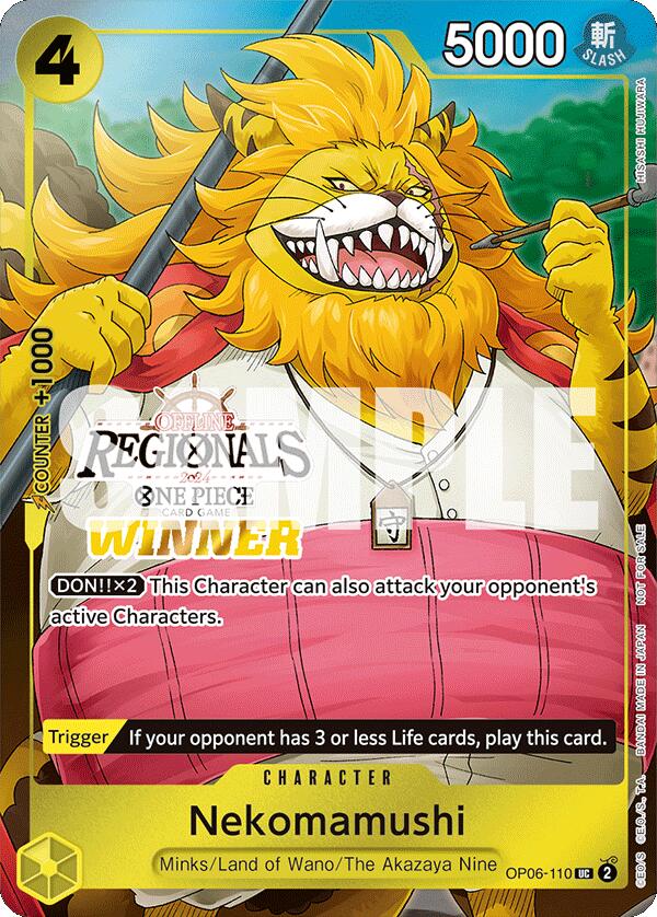 Nekomamushi (Offline Regional 2024 Vol. 3) (OP06-110) [One Piece Promotion Cards]