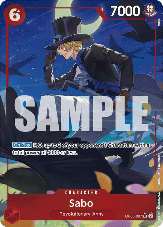 Sabo (OP05-007) (Alternate Art) (OP05-007) [Premium Booster -The Best-]